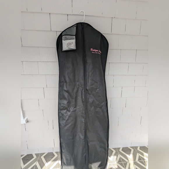 New! Darryl Jagga Hannah A-Line Floral Applique Wedding Dress Embellished Belt - Picture 6 of 16